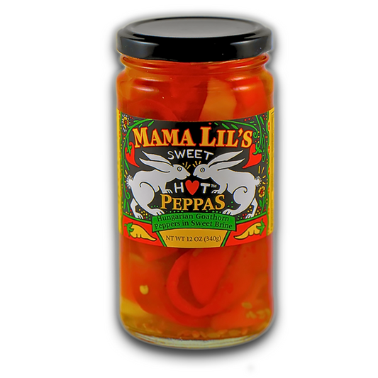 Mama Lil's Sweet Hot Pickled Peppers - 12oz.