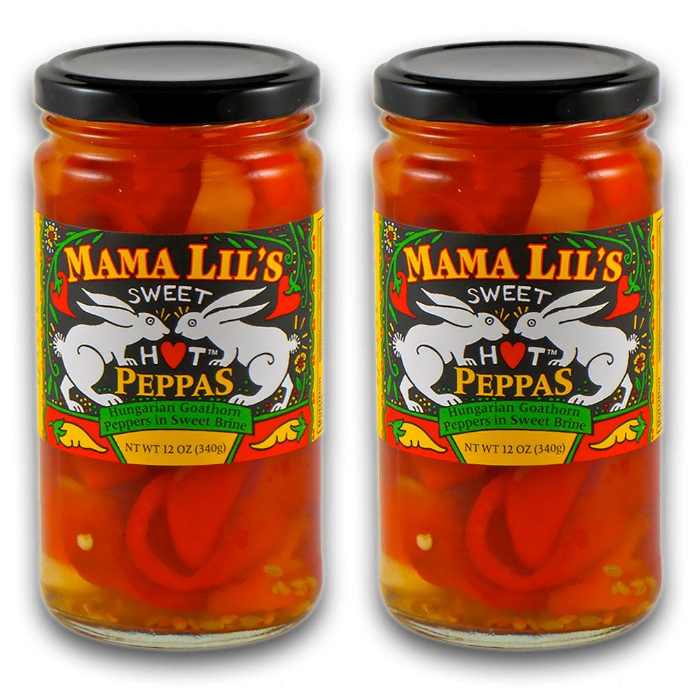 Mama Lil's Sweet Hot Pickled Peppers - 12oz.