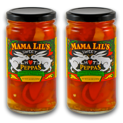 Mama Lil's Sweet Hot Pickled Peppers - 12oz.