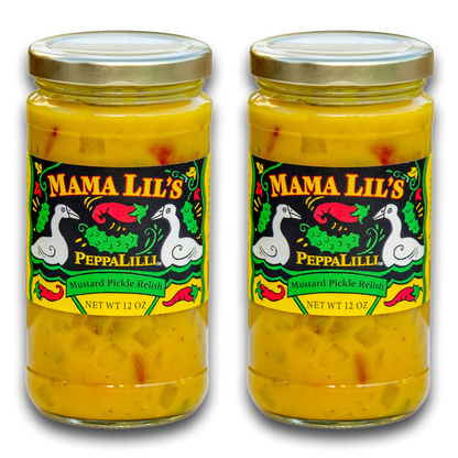 Mama Lil's PeppaLilli Mustard Pickle Relish - 12oz.