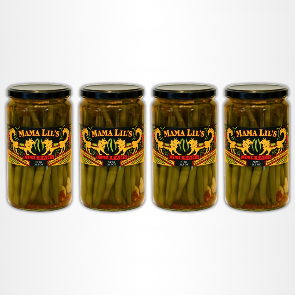 mama Mama Lil's Pickled Green Beans - 26.5oz.
