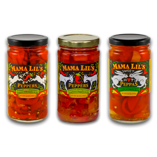 Mama Lil's Spicy Pickled peppers