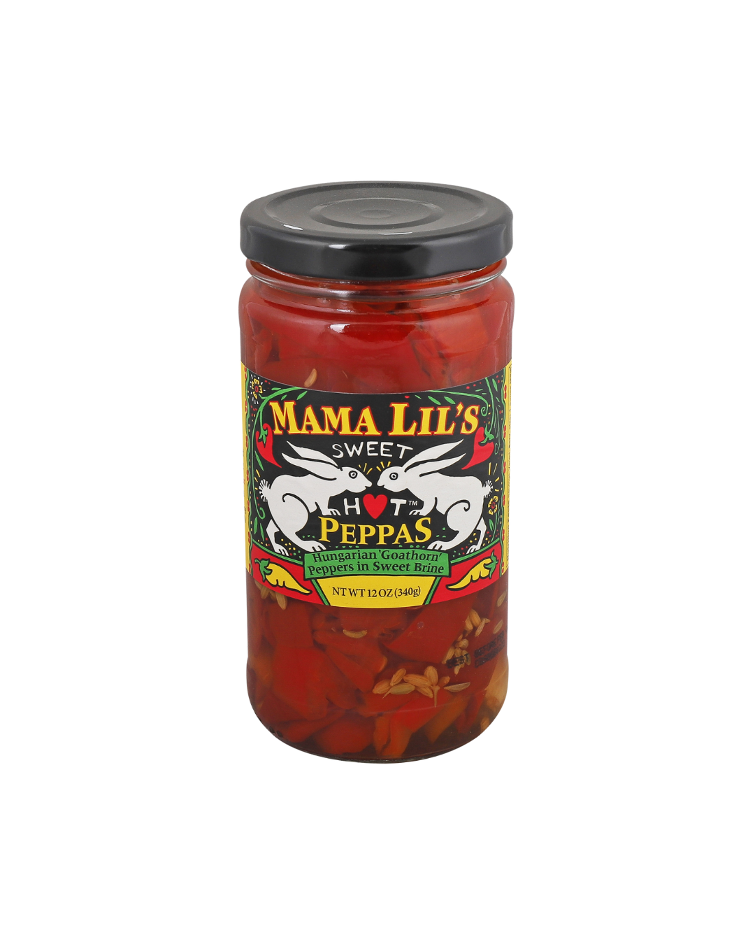 Mama Lil's Sweet Hot Pickled Peppers - 12oz.