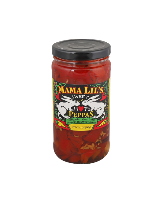 Mama Lil's Sweet Hot Pickled Peppers - 12oz.