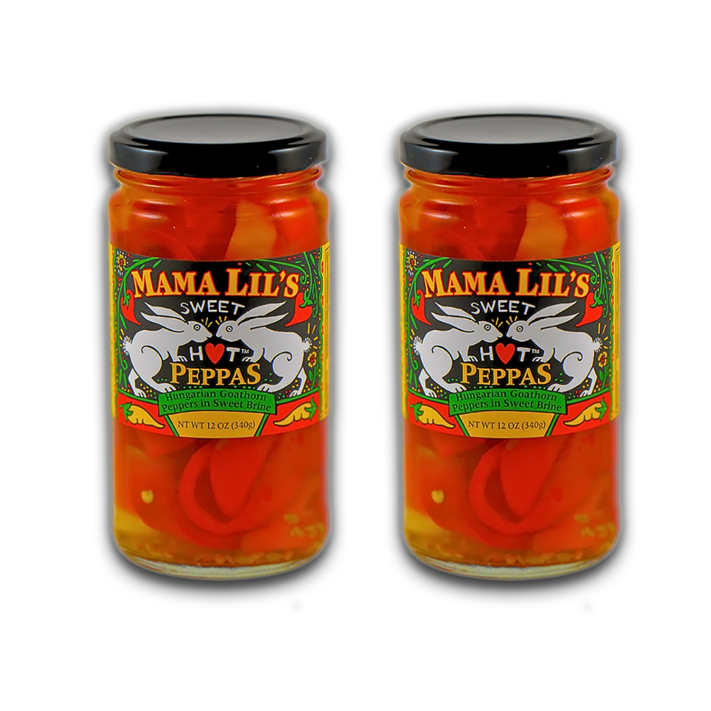 Mama Lil's Sweet Hot Pickled Peppers - 12oz.