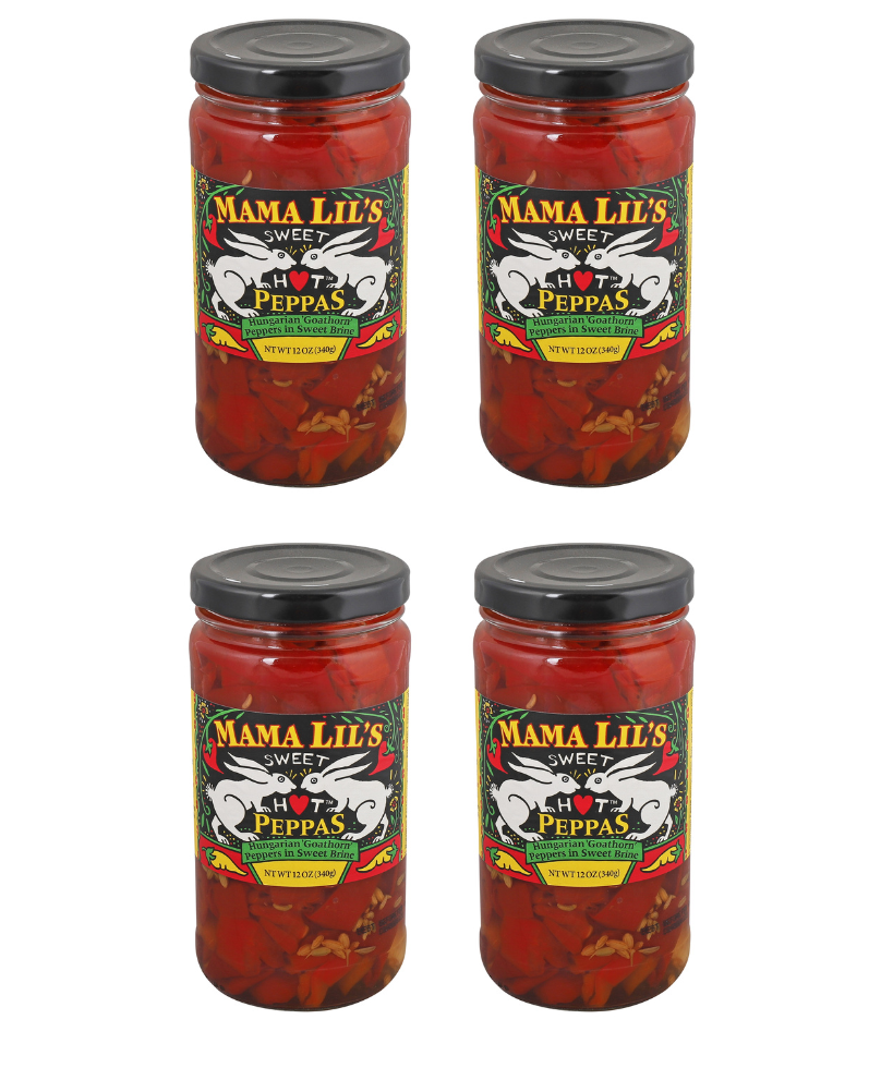 Mama Lil's Sweet Hot Pickled Peppers - 12oz.