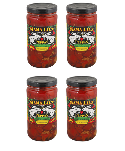 Mama Lil's Sweet Hot Pickled Peppers - 12oz.