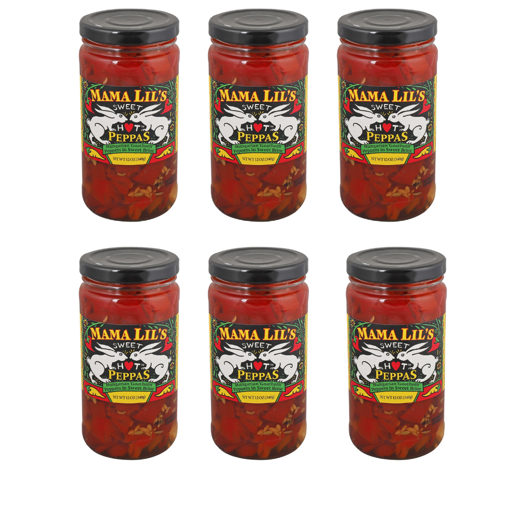 Mama Lil's Sweet Hot Pickled Peppers - 12oz.