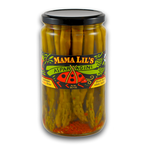Mama Lil's Pickled Asparagini - 26.5oz. 6-pack