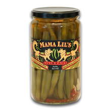 Load image into Gallery viewer, Mama Lil&#39;s Pickled Green Beans - 26.5oz. 6-pack